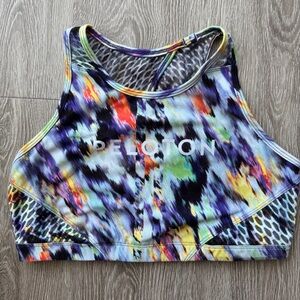 Peloton Colorful Patterned Sports Bra